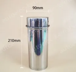 75mm Petri dish sterilization bucket (108*230mm) contains steel