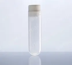 50ml straight round bottom - white cross cover 50pcs