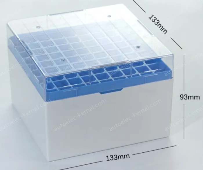 5ml 81 compartment PC cryobox - blue