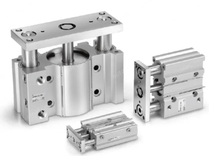 Compact Guide Cylinder MGP Series &oslash;12, &oslash;16, &oslash;20, &oslash;25, &oslash;32, &oslash;40, &oslash;50, &oslash;63, &oslash;80, &oslash;100