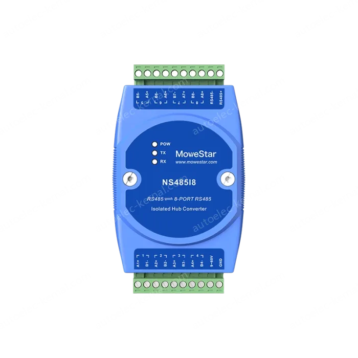 RS485 8-Way Isolated Hub Converter