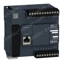 TM221C16U Logic controller, Modicon M221, 16io tr.npn
