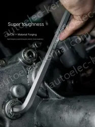 Short flat head hex wrench 8mm 82314