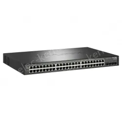 52 port Full Gigabit Ethernet PoE switch
