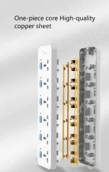 European Standard Converter Plug (Multi Hole)