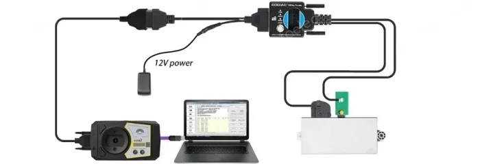 Godiag CAS1 CAS2 SER BMW Mech-Key Test Platform