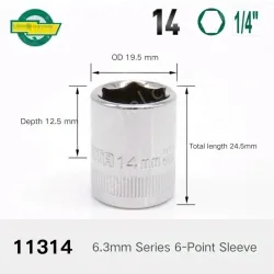 Dumbo-14mm-6.3mm series 1/4-11314