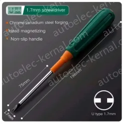 U-shaped screwdriver 1.7