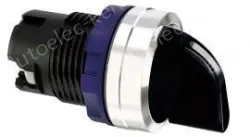 Metal edge, plastic handle knob, 2-speed self-locking